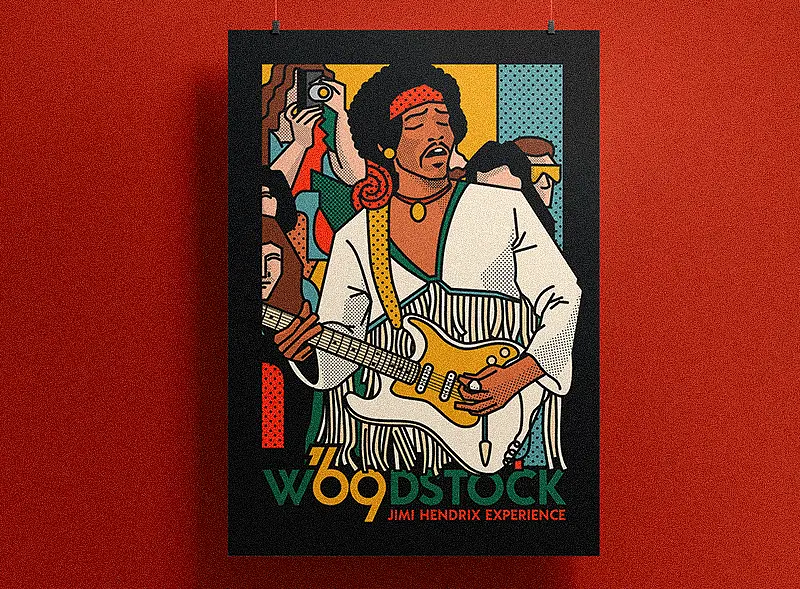 Legends of Rock Tribute Art Collection